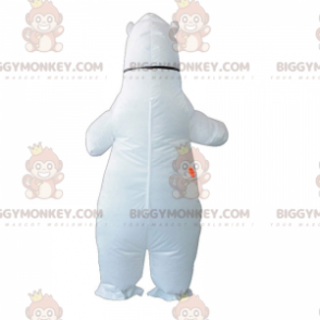 Costume de mascotte BIGGYMONKEY™ d'ours polaire gonflable