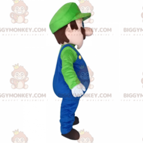 BIGGYMONKEY™ Maskottchenkostüm von Luigi, Marios berühmtem