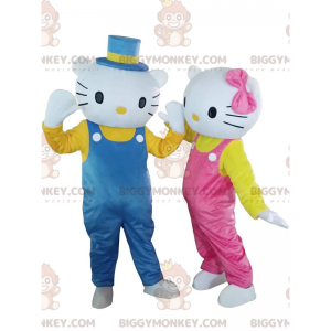 2 BIGGYMONKEY™s mascota de Hello Kitty y Dear Daniel, gatos