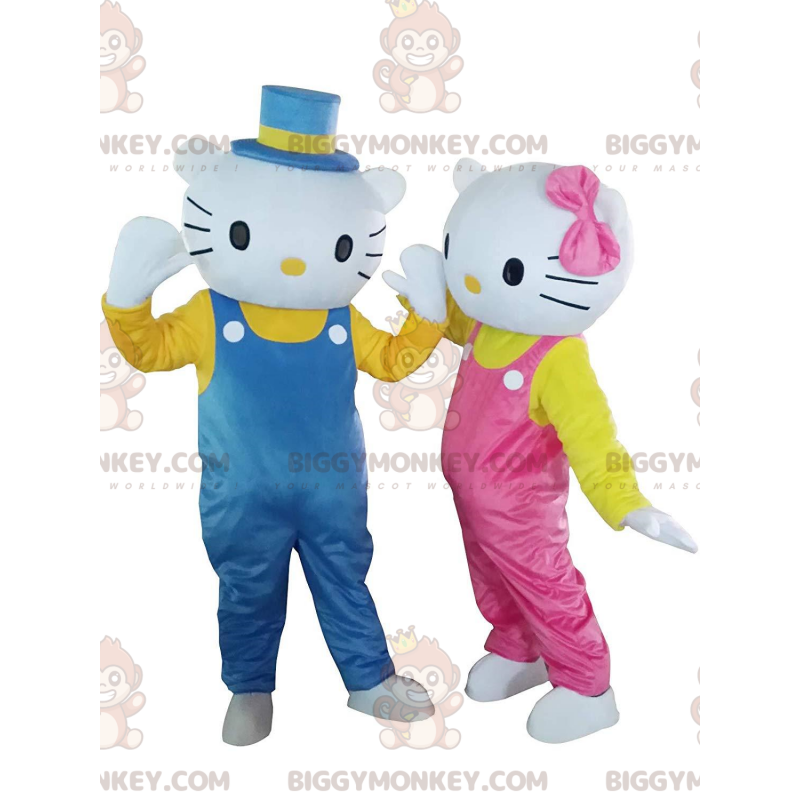 2 BIGGYMONKEY™ maskotka Hello Kitty i Dear Daniel, słynne koty