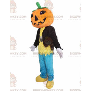 Disfraz de mascota calabaza sonriente gigante BIGGYMONKEY™