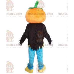 Costume da mascotte BIGGYMONKEY™ zucca sorridente gigante