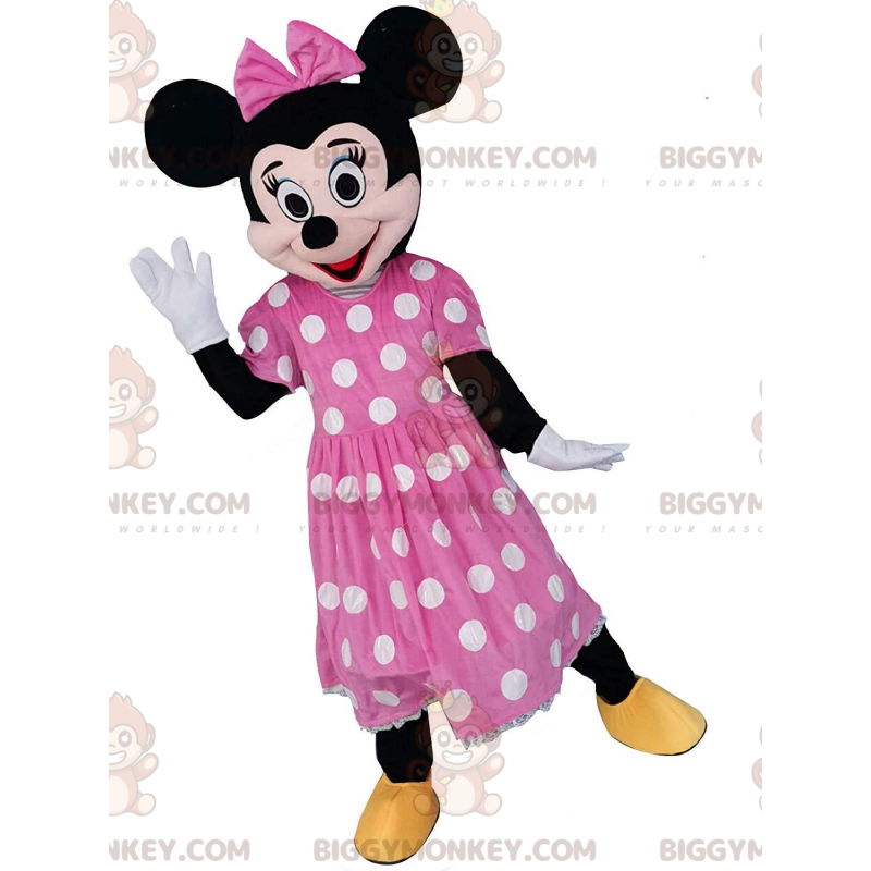 BIGGYMONKEY™ maskotkostume af Minnie Mouse, Disneys berømte mus