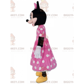 BIGGYMONKEY™ maskotdräkt av Minnie Mouse, Disneys berömda mus -