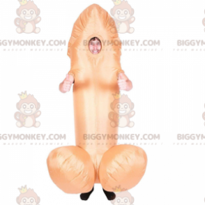 Disfraz de mascota pene rosa gigante BIGGYMONKEY™, disfraz de