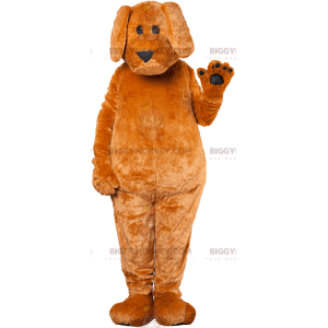 Costume de mascotte BIGGYMONKEY™ de chien marron attendrissant