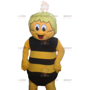 Disfraz de mascota de abeja amarilla y negra BIGGYMONKEY™