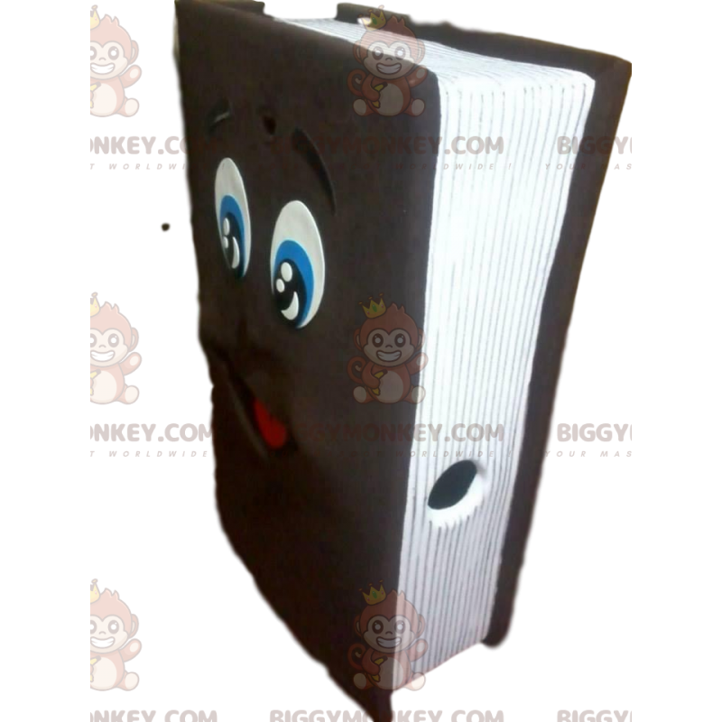 Στολή μασκότ του Giant Brown Book BIGGYMONKEY™. γιγάντια στολή