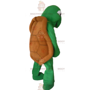 Disfraz de mascota BIGGYMONKEY™ Tortuga verde y caparazón