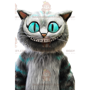 Alice in Wonderland Cat BIGGYMONKEY™ mascottekostuum -