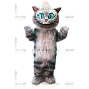 Alice in Wonderland Cat BIGGYMONKEY™ Mascot Costume –