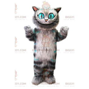 Alice in Wonderland Cat BIGGYMONKEY™ maskotdräkt - BiggyMonkey