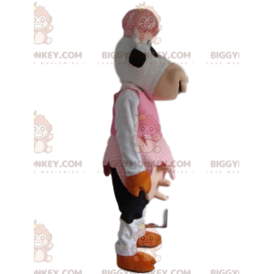 Kostium maskotki BIGGYMONKEY™ Funny Cow Farmer - Biggymonkey.com