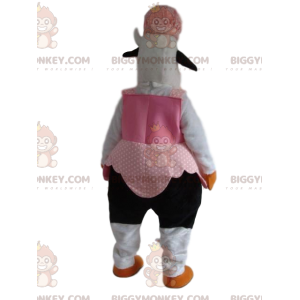 BIGGYMONKEY™ Funny Cow Farmer Outfit Maskotkostume -