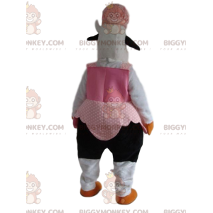 BIGGYMONKEY™ Lustiges Kuhbauern-Outfit-Maskottchen-Kostüm -