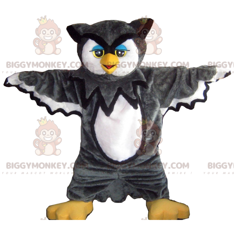 Amazing Black & White Owls BIGGYMONKEY™ Mascot Costume –