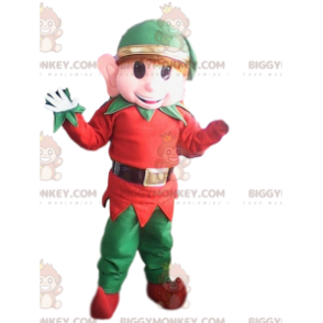 Costume de mascotte BIGGYMONKEY™ de lutin enfantin avec ses