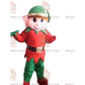 Childish Leprechaun with Big Ears BIGGYMONKEY™ Mascot Costume -