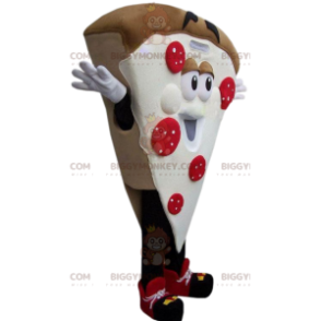 Knusprige Tomaten-Sahne-Pizza BIGGYMONKEY™ Maskottchen-Kostüm -