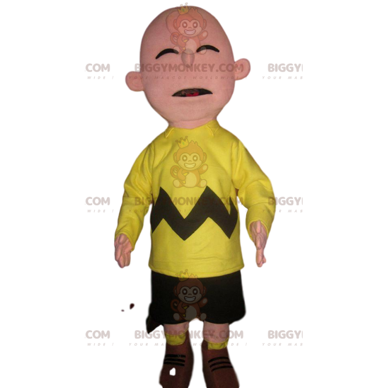 Costume de mascotte BIGGYMONKEY™ de bonhomme drôle en tenue de