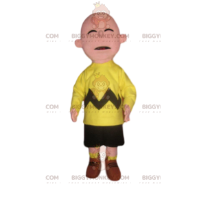 Zabawny kostium maskotki BIGGYMONKEY™ w neonowożółtym stroju