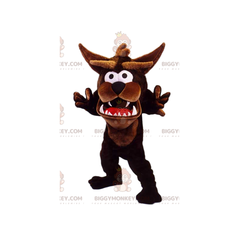 Sjovt og voldsomt Tasmanian Devil BIGGYMONKEY™ maskotkostume -