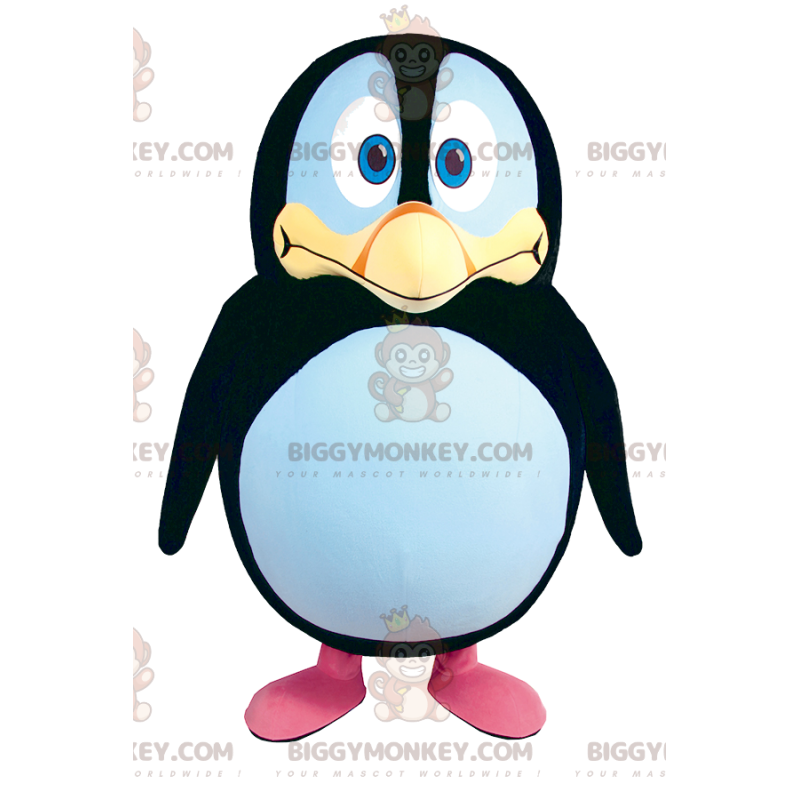 BIGGYMONKEY™ Penguin Mascot Costume With Big Endearing Eyes –