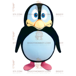 BIGGYMONKEY™ Penguin-mascottekostuum met grote vertederende