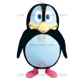 BIGGYMONKEY™ Costume da mascotte pinguino con grandi occhi