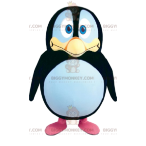 BIGGYMONKEY™ Pingvinmaskotdräkt med stora förtjusande ögon -