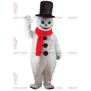 Fantasia de mascote de boneco de neve BIGGYMONKEY™ com grande