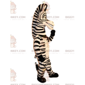 Prachtig en superkomisch zebra BIGGYMONKEY™ mascottekostuum -