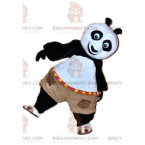 Costume da mascotte BIGGYMONKEY™ di Po, personaggio Kung Fu