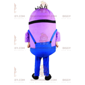 Costume da mascotte BIGGYMONKEY™ Minion viola, personaggio di