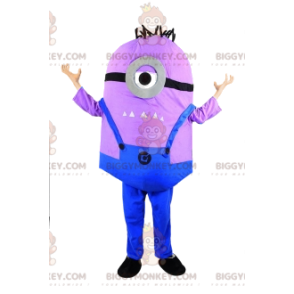 Costume de mascotte BIGGYMONKEY™ de Minion violet, personnage