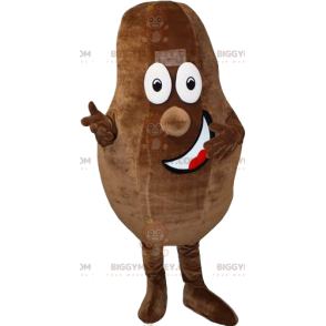 Brown Puppy Potato BIGGYMONKEY™ Maskottchen-Kostüm mit breitem