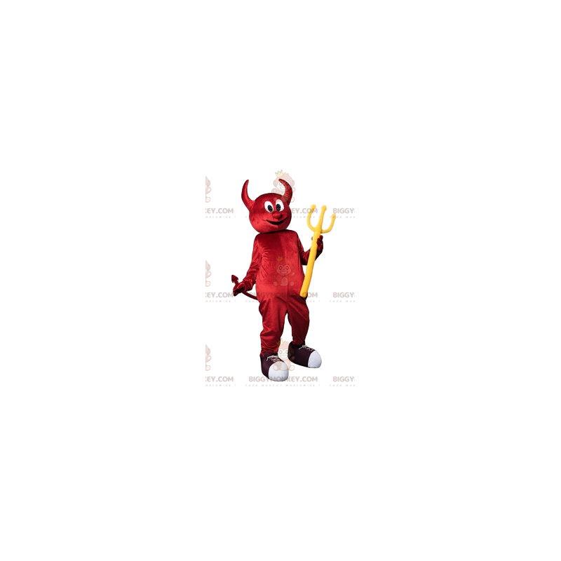 BIGGYMONKEY™ costume mascotte del simpatico folletto rosso con