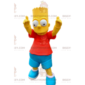 Costume de mascotte BIGGYMONKEY™ de Bart, personnage de la