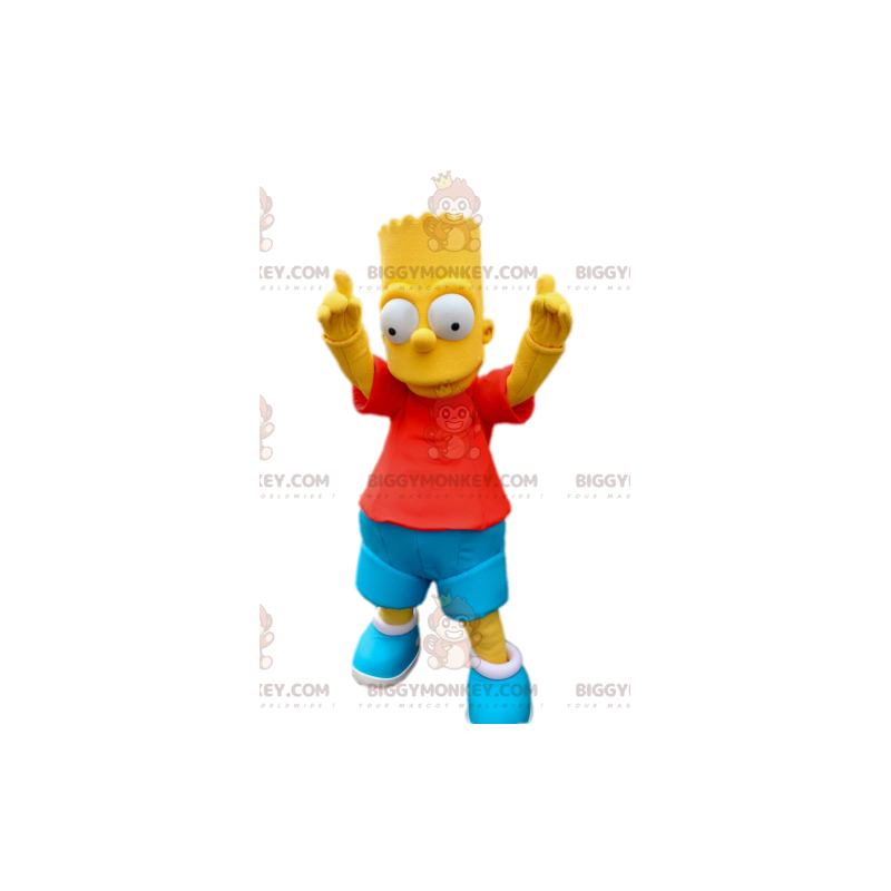 Bart BIGGYMONKEY™ Mascot Costume, The Simpsons Family Character