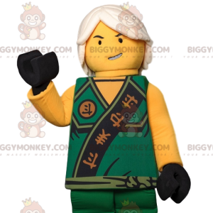 BIGGYMONKEY™ Playmobil Asian Warrior-maskotkostume og