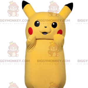 BIGGYMONKEY™ maskotkostume af Pikachu, Pokemon-karakteren -