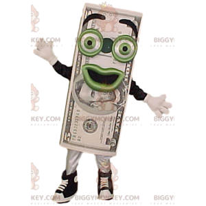Stort leende $5 sedel BIGGYMONKEY™ maskotdräkt - BiggyMonkey