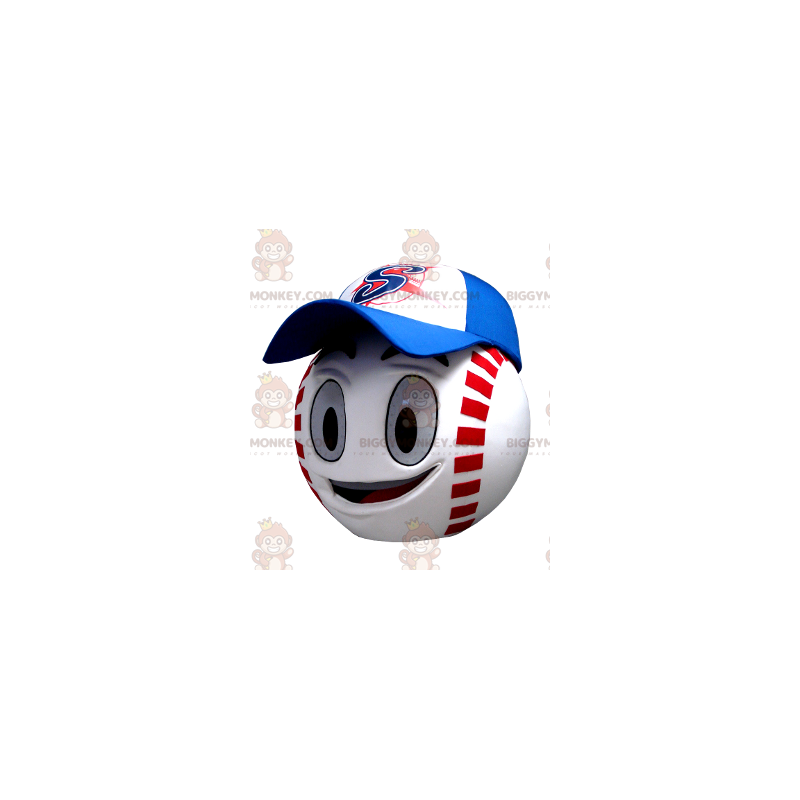 Costume da mascotte BIGGYMONKEY™ con testa da baseball gigante