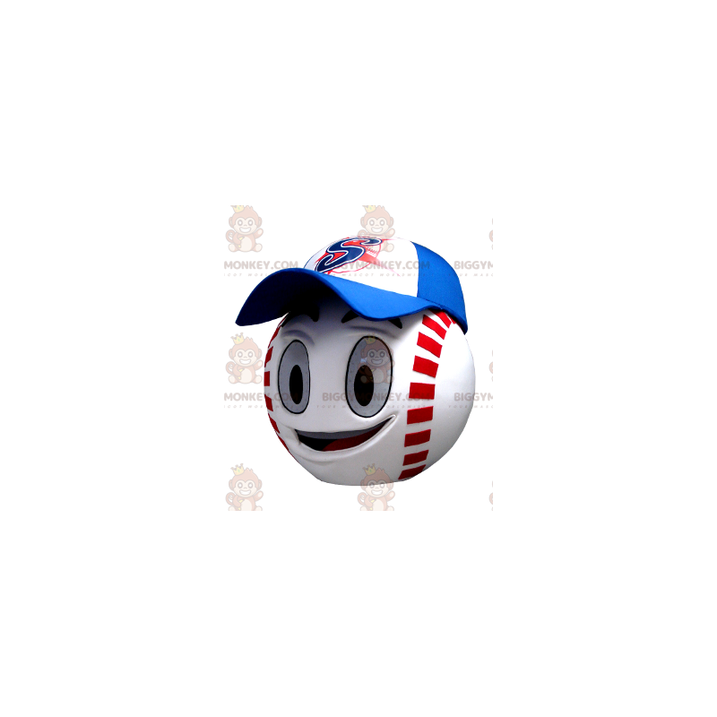 Disfraz de mascota de cabeza de béisbol gigante BIGGYMONKEY™ -
