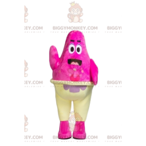 Kostým maskota BIGGYMONKEY™ Patrick the Pink Starfish od