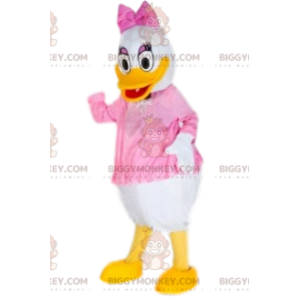 Costume de mascotte BIGGYMONKEY™ de Daisy Duck, la fiancée de
