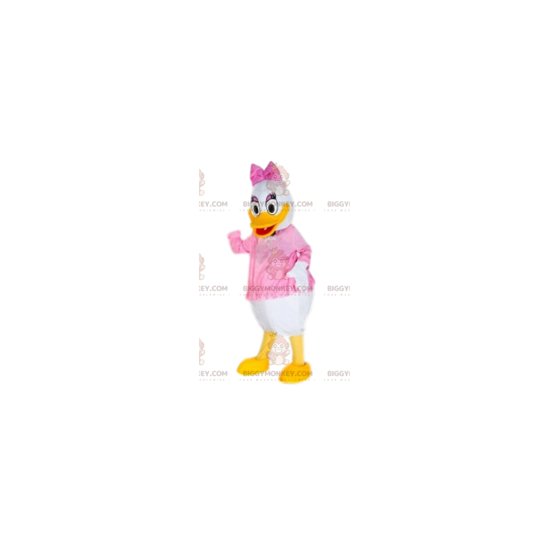 Costume de mascotte BIGGYMONKEY™ de Daisy Duck, la fiancée de
