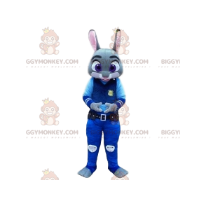 Costume de mascotte BIGGYMONKEY™ du Lieutenant Hopps