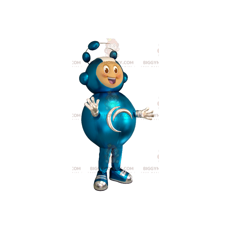 Futuristic Jumpsuit Child Alien BIGGYMONKEY™ Mascot Costume -