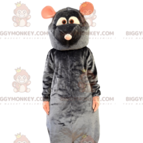 Kostým maskota BIGGYMONKEY™ Rémi, malá šedá krysa Ratatouille –